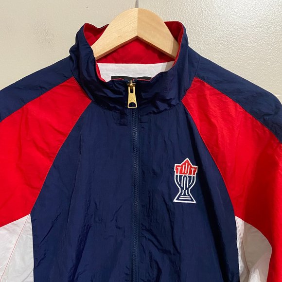 Nike Air Jordan x Trophy Room USA Woven Track Jacket DR2954-410 Mens NEW - Picture 2 of 15